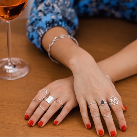 Sterling Silver 935 Stackable Ring - Picture 3 of 3